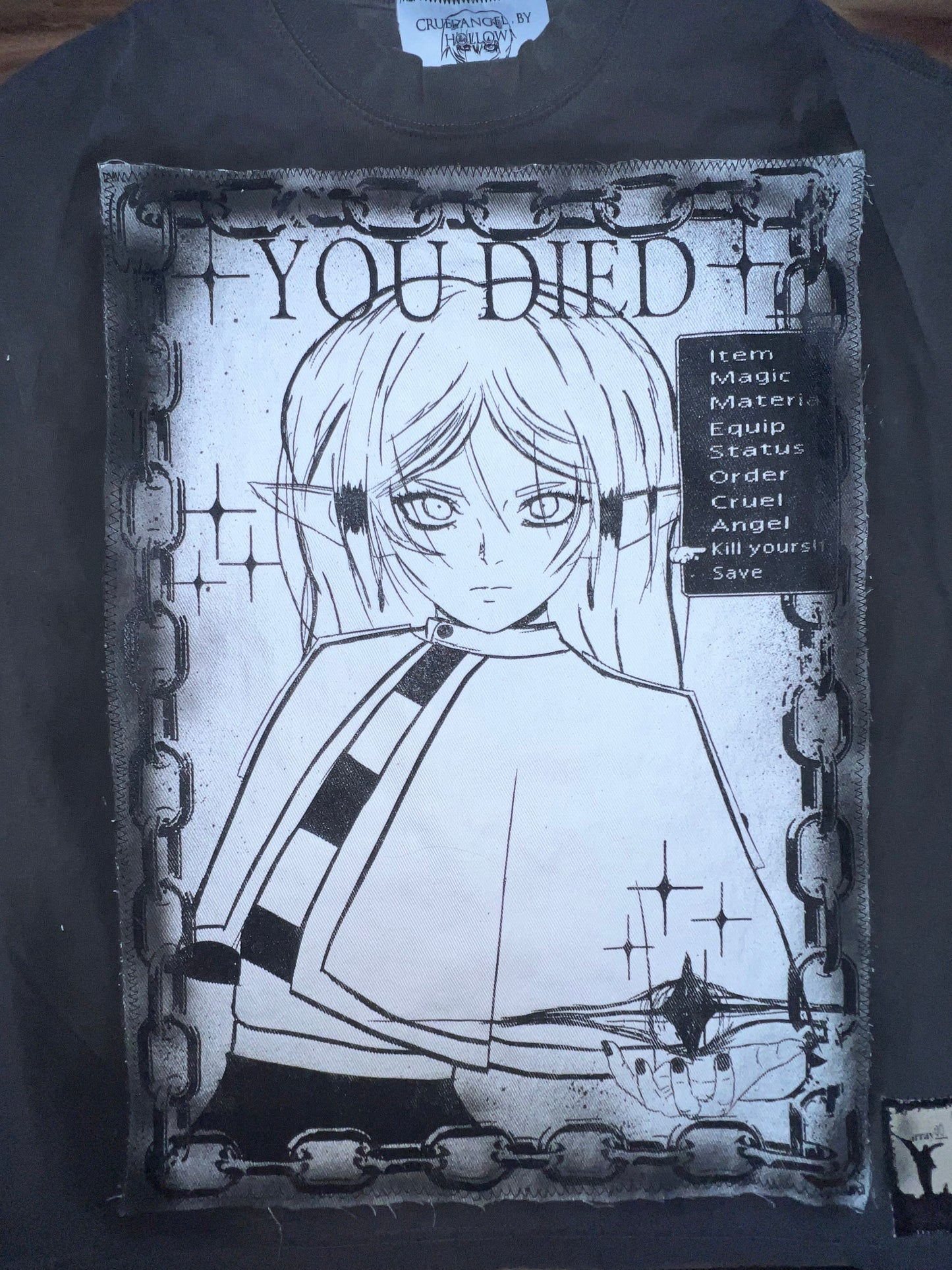 you died